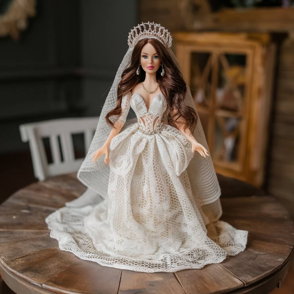 Elegant Bridal Doll